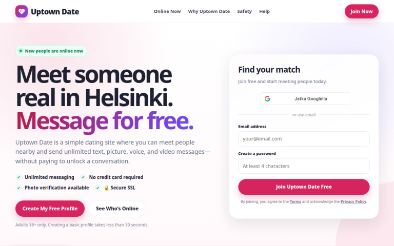 uptowndate.com Reviews & Reviews Website Screenshot