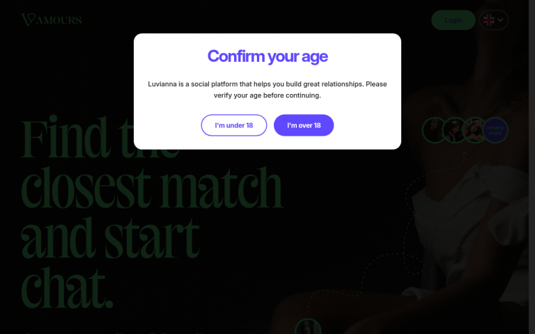 vamours.com Reviews & Reviews Website Screenshot