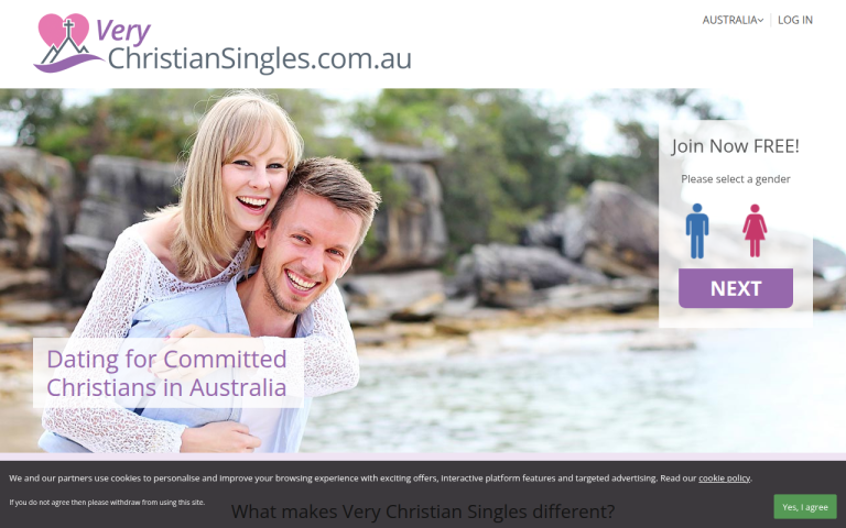 verychristiansingles.com.au Reviews & Reviews Website Screenshot