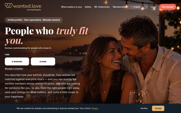 wanted.love Reviews & Reviews Website Screenshot
