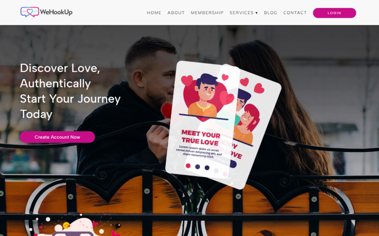 wehookup.com Reviews & Reviews Website Screenshot