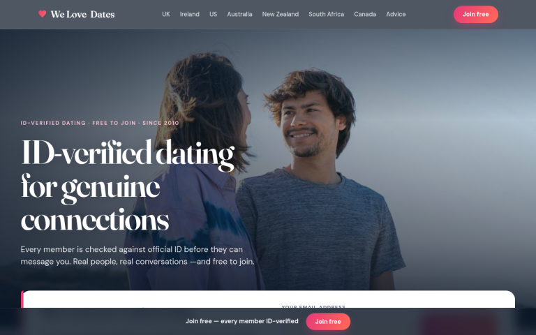 welovedates.com Reviews & Reviews Website Screenshot