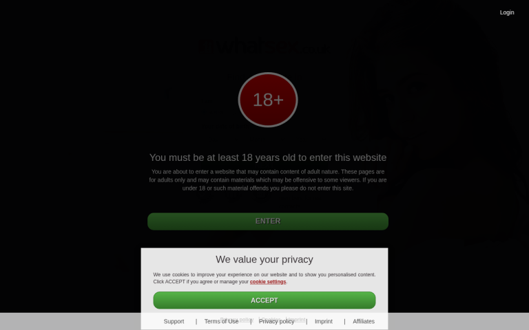 whatsex.co.uk Reviews & Reviews Website Screenshot