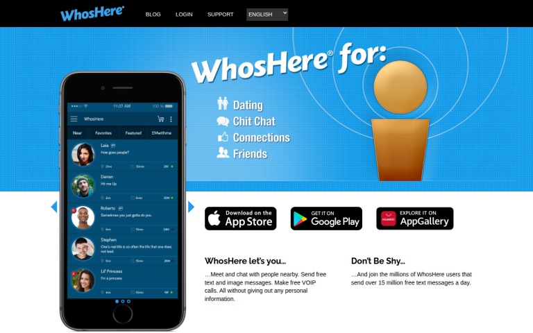 whoshere.net Reviews & Reviews Website Screenshot