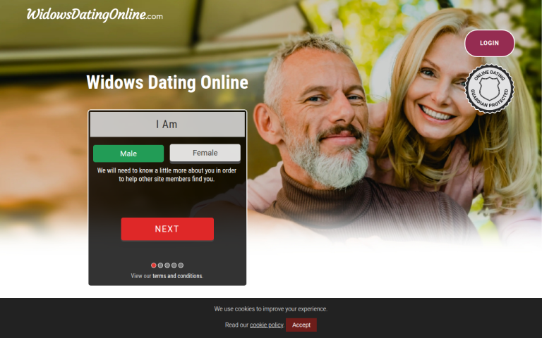 widowsdatingonline.com Reviews & Reviews Website Screenshot